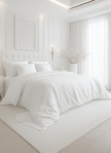 Choose Crisp White Bedding