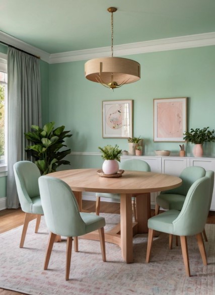 Choose a Pastel Dining Set