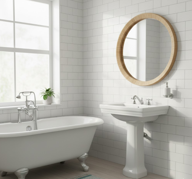 Choose a Round Wood Mirror
