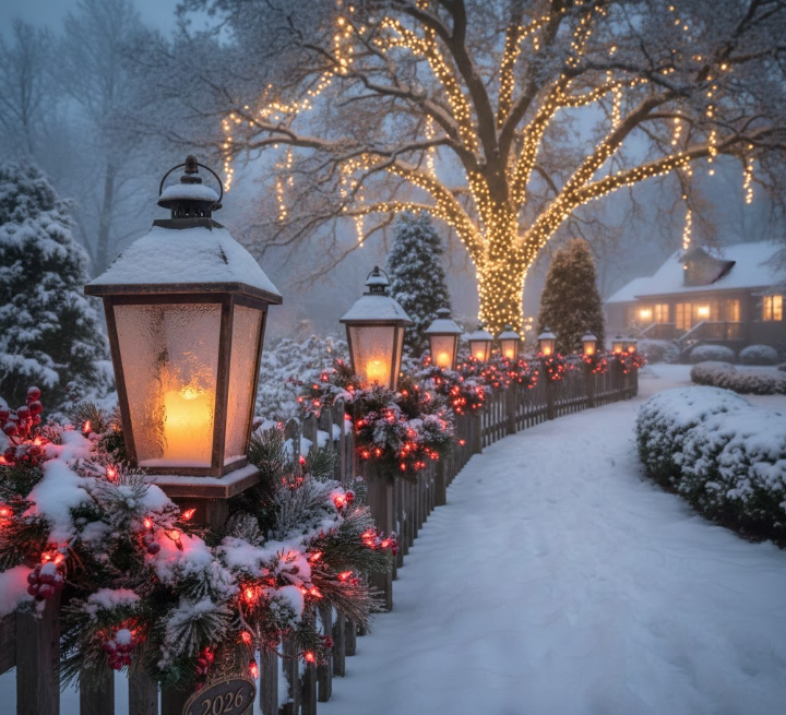  Christmas Hurricane Lanterns