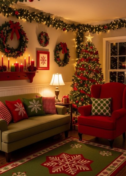 Christmas Living Room Decor