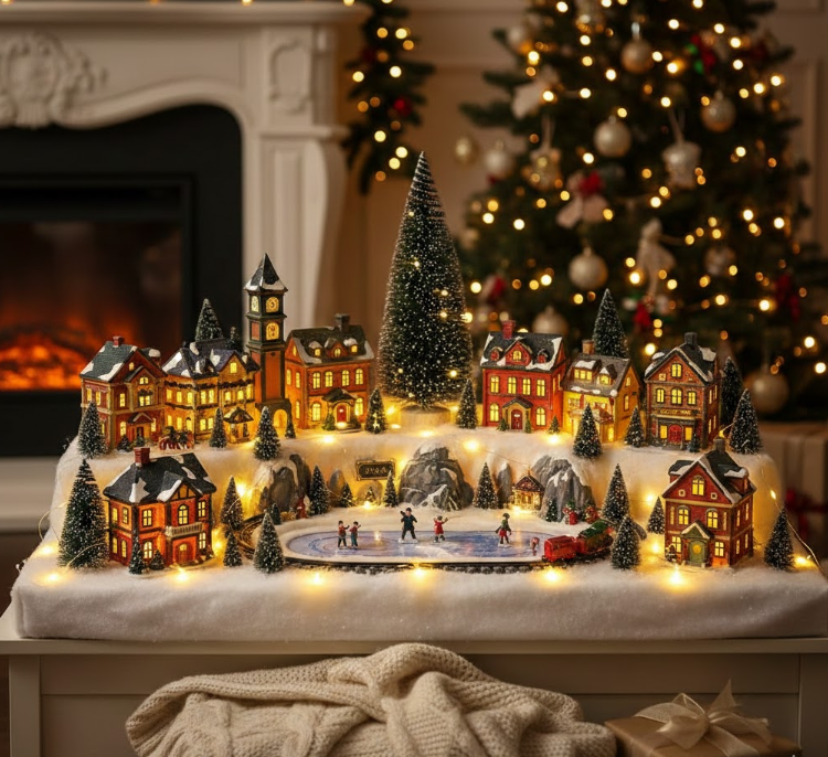 Christmas Village Display