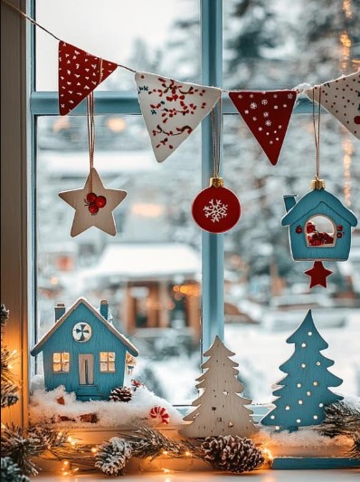 Christmas Window Decoration