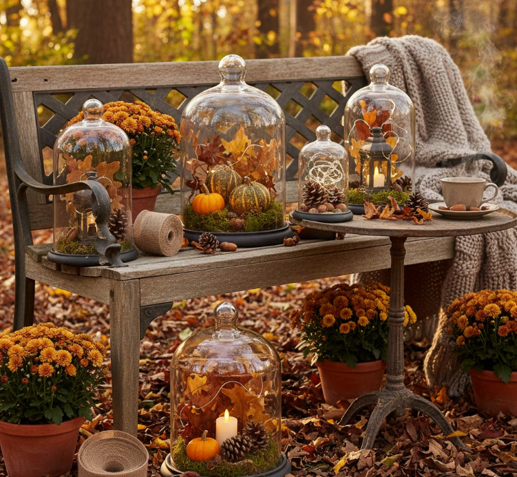 Cloche Charm for Fall