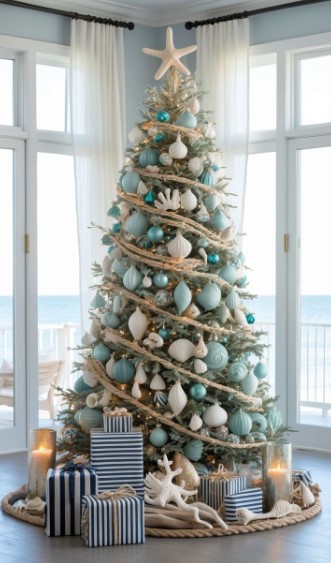 Coastal Christmas Tree