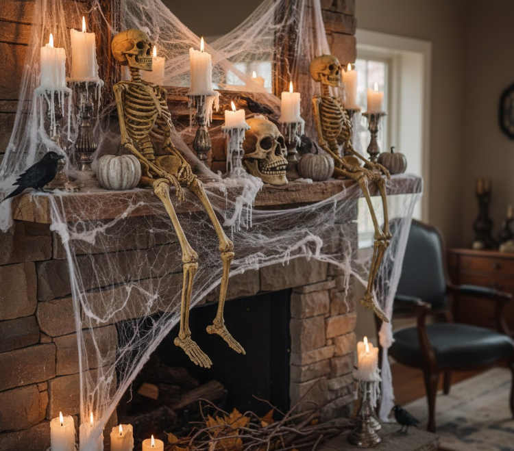 Cobwebs, Skeletons, and Candles