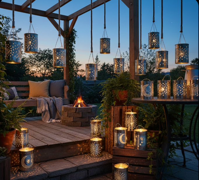Coffee Can Luminaries