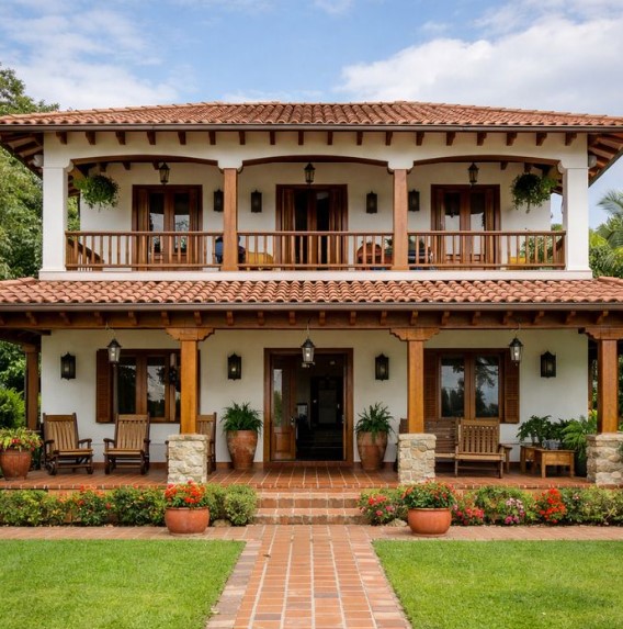 Colonial Farmhouse Charm