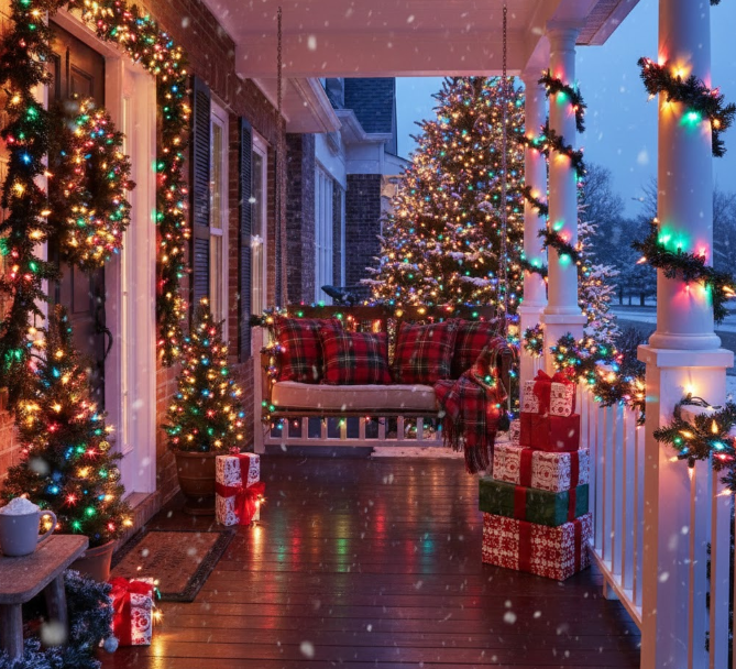 Colorful Christmas Lights