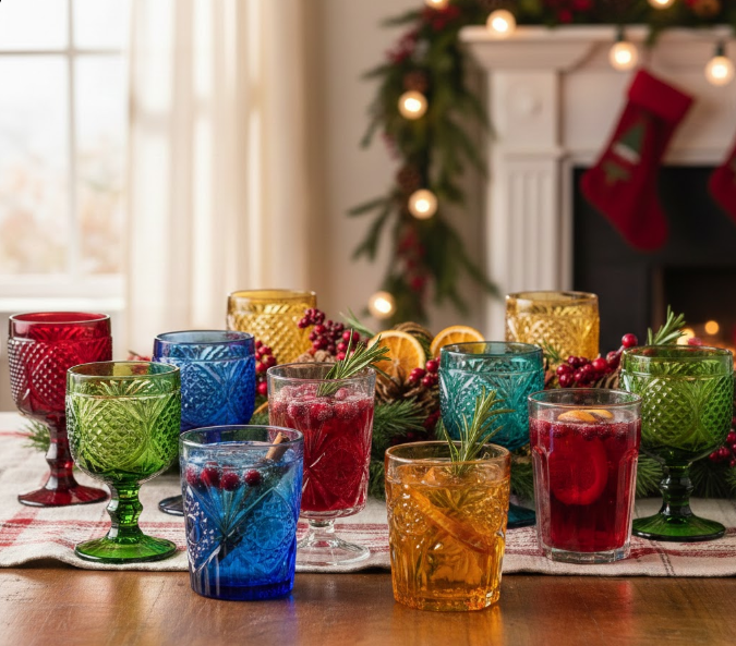 Colorful Glassware