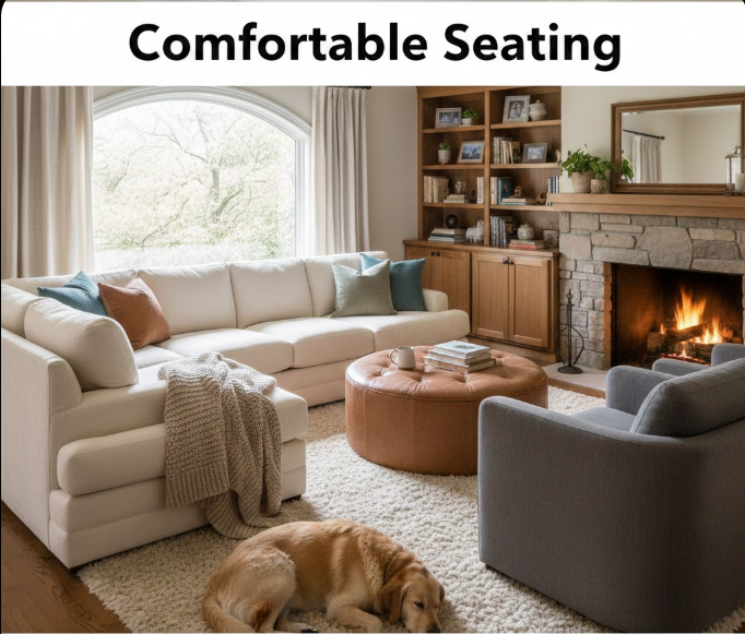  Comfortable Seating