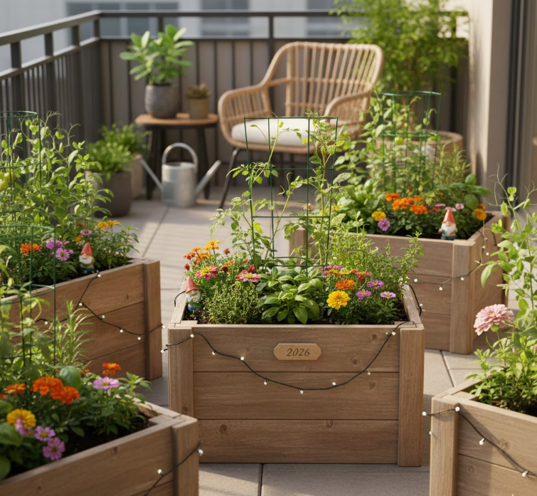 Compact Raised Beds