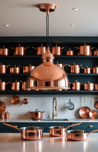 Copper Accent Pieces for a Warm Metallic Touch