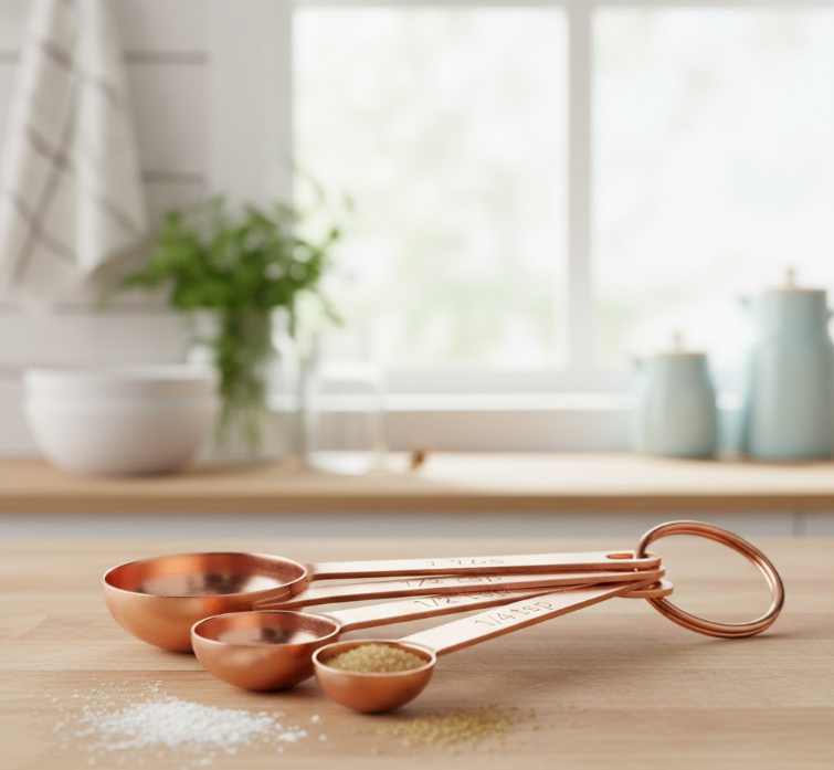Copper Measuring Spoons