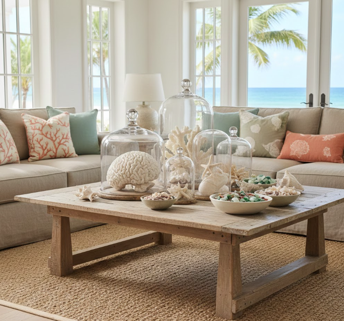 Coral and Shell Displays