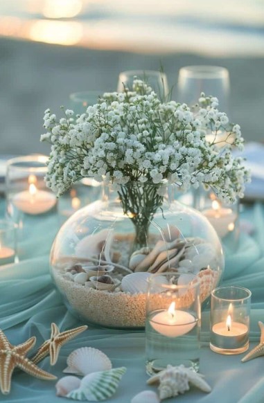 Coral and Starfish Accent Pieces