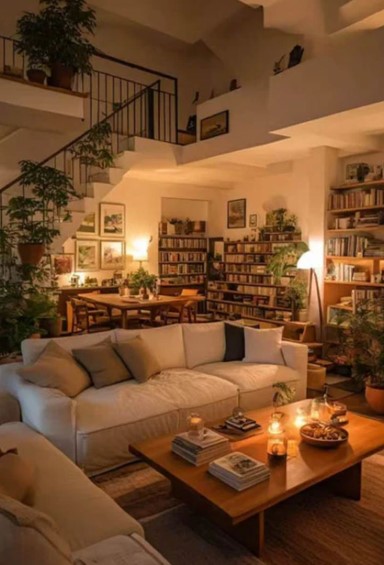 Cozy Cabin Feel