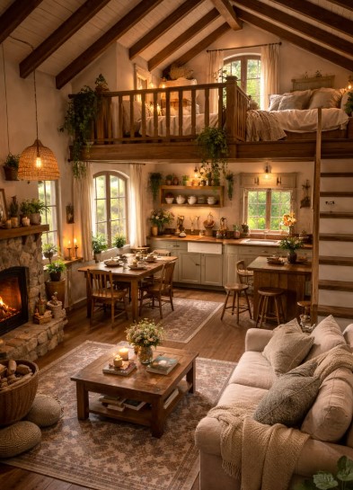 Cozy Cottage Core Farmhouse