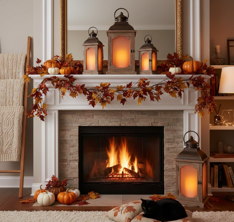 Cozy Fall Lanterns