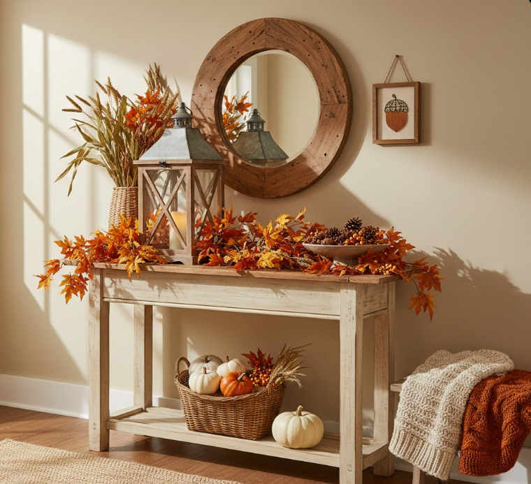 Cozy Farmhouse Entry