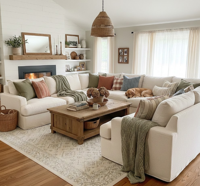 Cozy Sectional Sofa