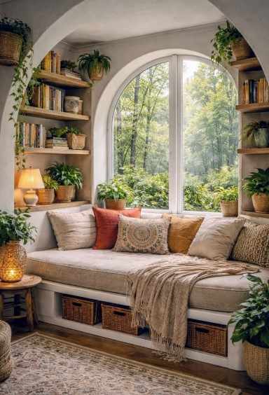  Create a Cozy Window Reading Nook
