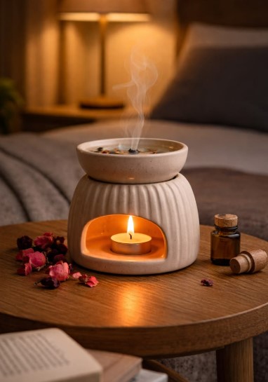 Create a Soothing Ambiance with Candles and Oil Diffusers