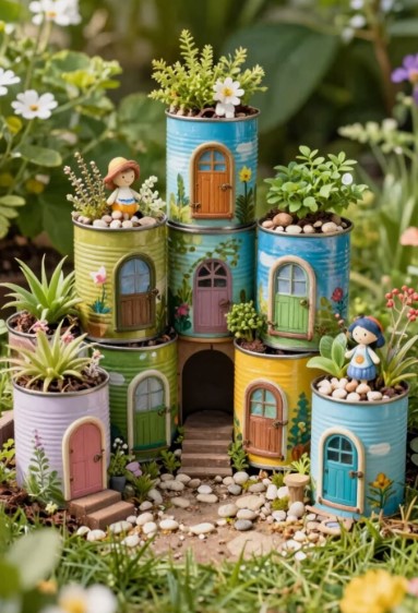 Create a Watering Can Planter