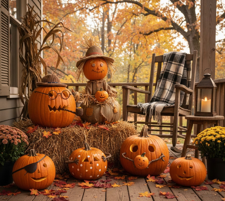 Creative Pumpkin Characters