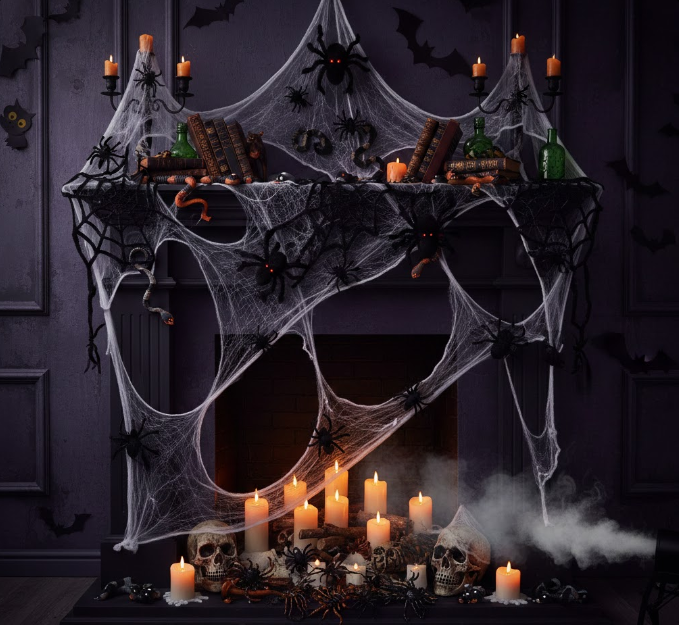 Creepy-Crawly Fireplace