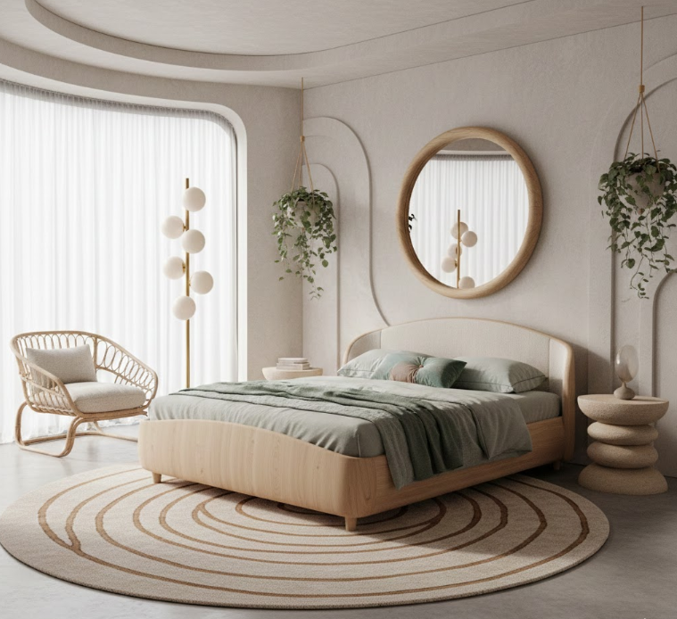Curved Organic Furniture Shapes