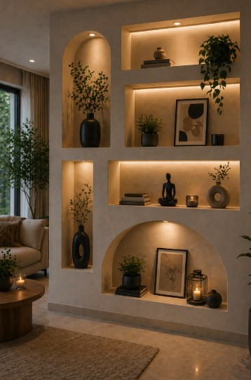 Custom Built-In Niches