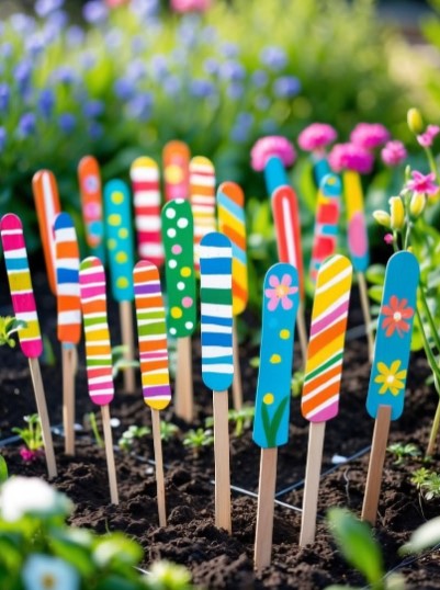 DIY Garden Stake Plant Markers