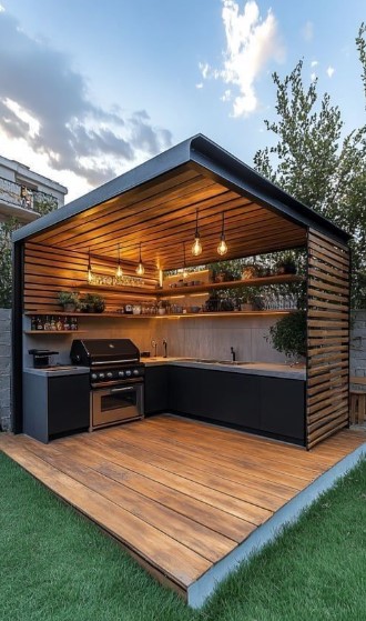 DIY Outdoor Kitchen