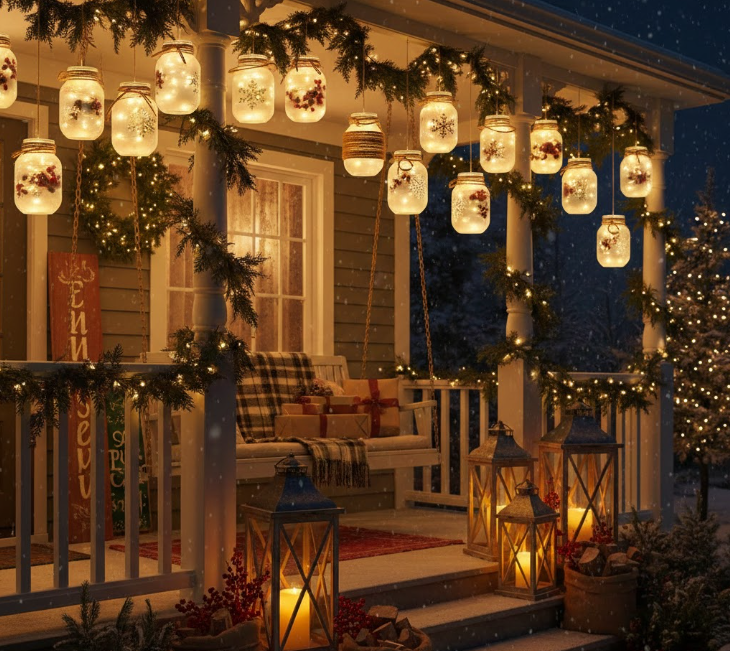 DIY Porch Lights
