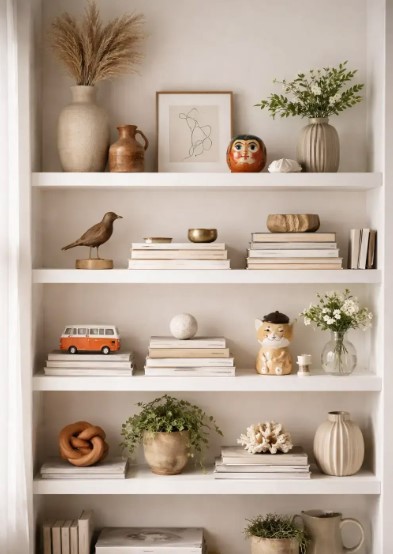 Decorate Open Shelving