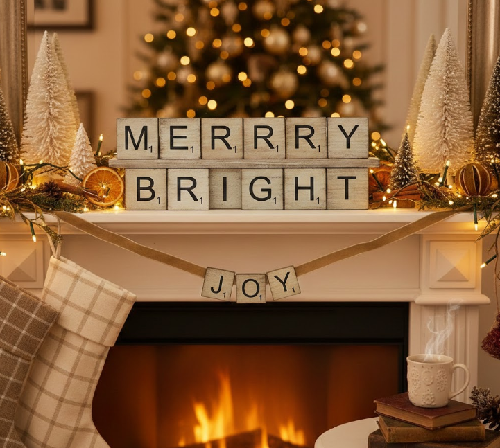 Decorate With Scrabble Tiles