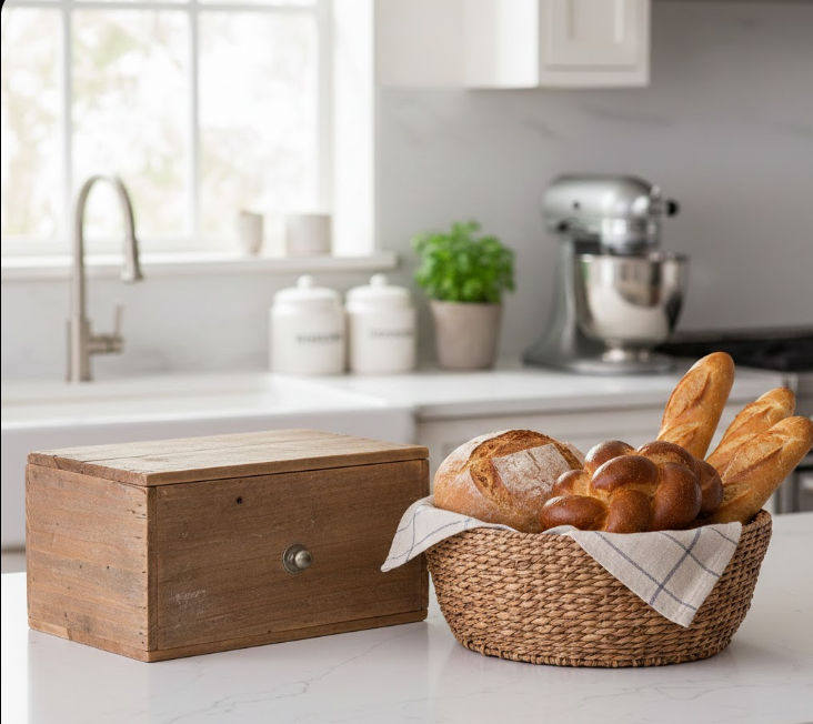  Decorative Bread Box or Bread Basket