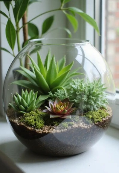 Decorative Glass Containers
