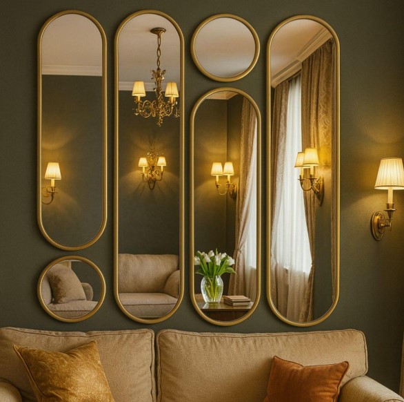 Decorative Mirrors Grouping