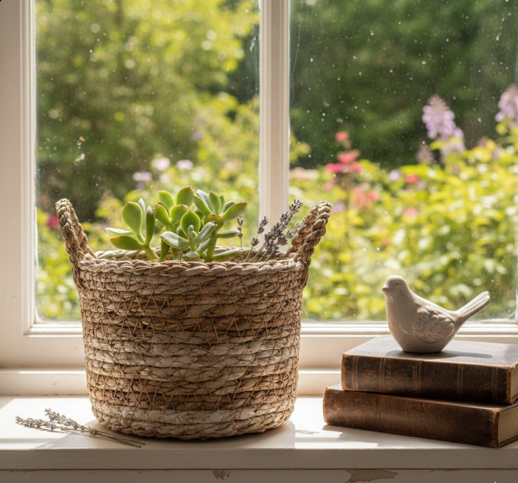 Decorative Woven Basket