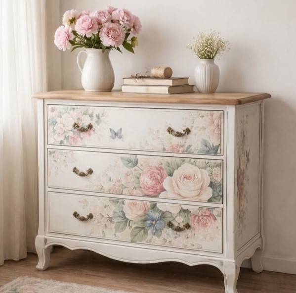 Decoupage Your Dresser