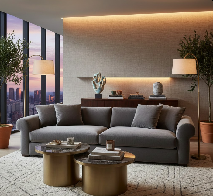 Deep-Seat Lawson Sofa