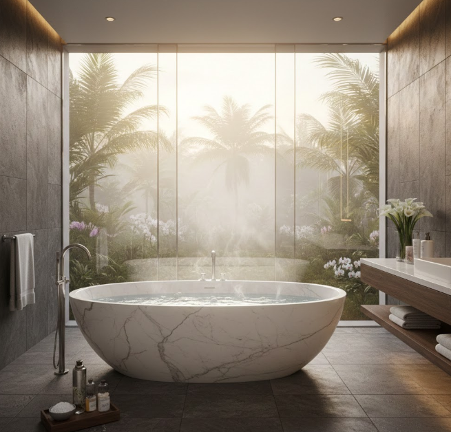Deep Soaking Tubs
