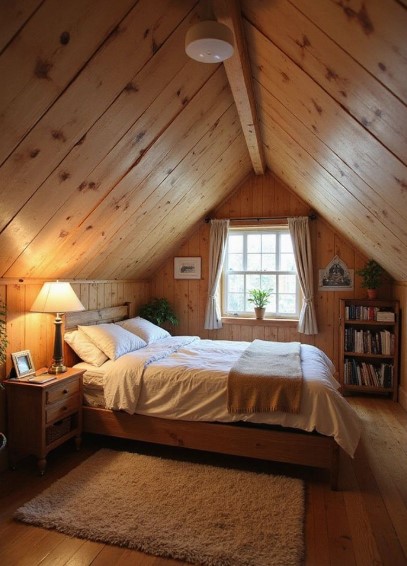 Design a Small Attic Bedroom