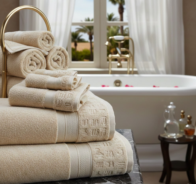 Designer Egyptian Cotton Towels