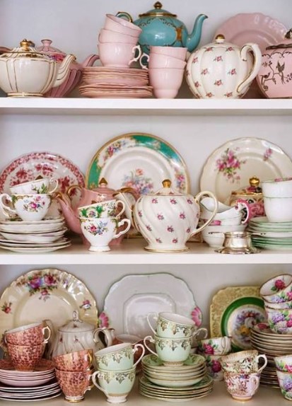 Display Mismatched Pastel China