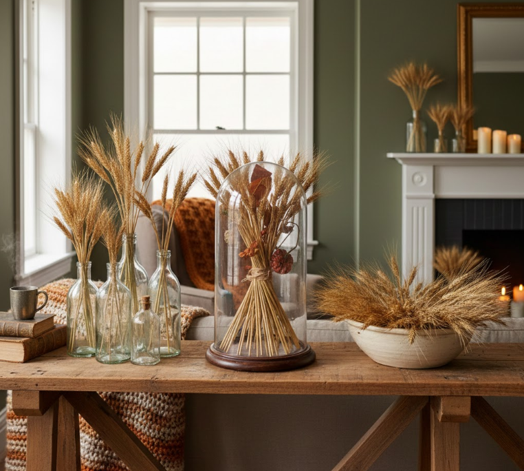 Display Wheat in a Creative Way