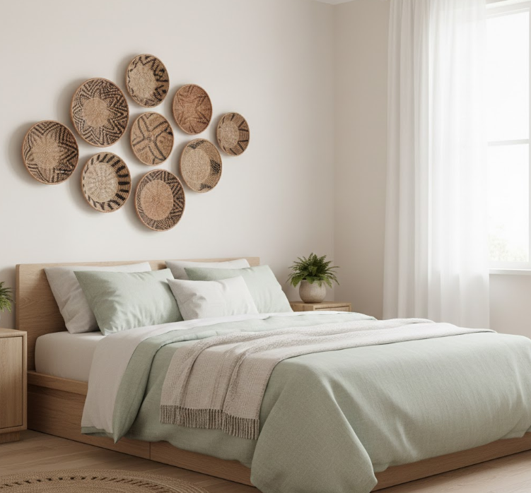 Display Woven Wall Baskets