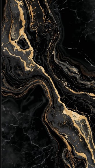 Dramatic Black Marble